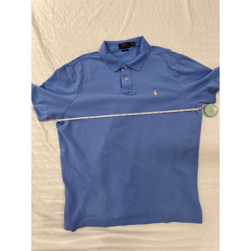 Polo Ralph Lauren Men’s XL Classic Fit Polo Light Blue Preppy Quiet Luxury - Picture 6 of 16